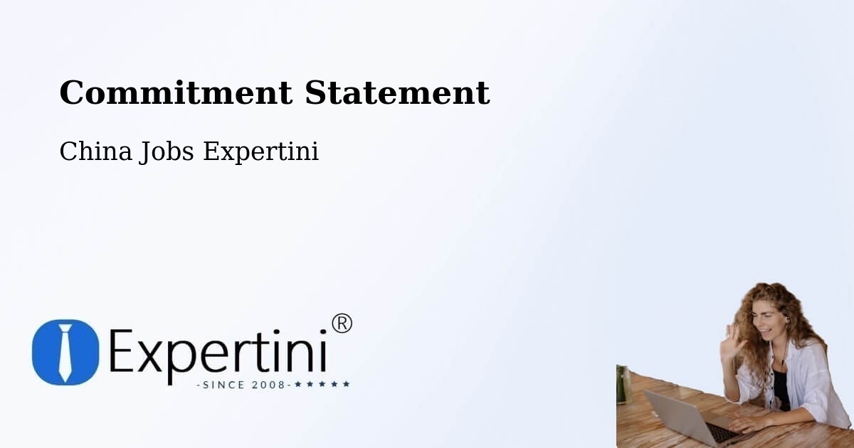 Corporate Commitment – Changchun - China Jobs Expertini