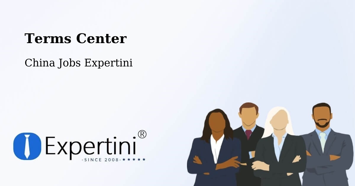 Terms of Service – Changchun - China Jobs Expertini